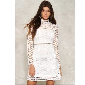 Nasty Gal Faye Crochet White Lace Dress from Nasty Gal by Ivivi